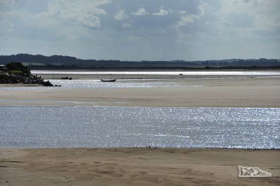 Chegando à bela Laguna Garzon, a meio caminho entre Punta del Este e La Pedrera, no litoral do Uruguai